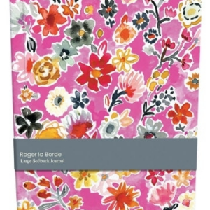 CUADERNO GRANDE PETALS ON PINK