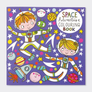 LIBRO PARA COLOREAR ASTRONAUTAS