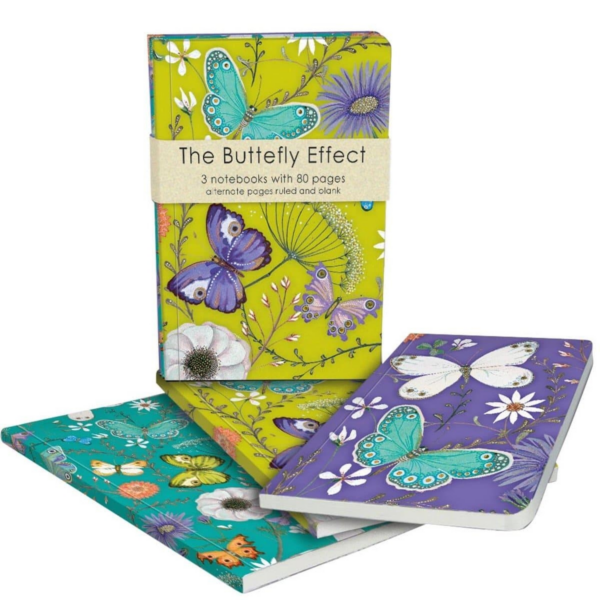 TRIO CUADERNOS A6 EX THE BUTTERFLY EFFECT