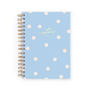 CUADERNO A5 AZUL CALMA.PUNTOS