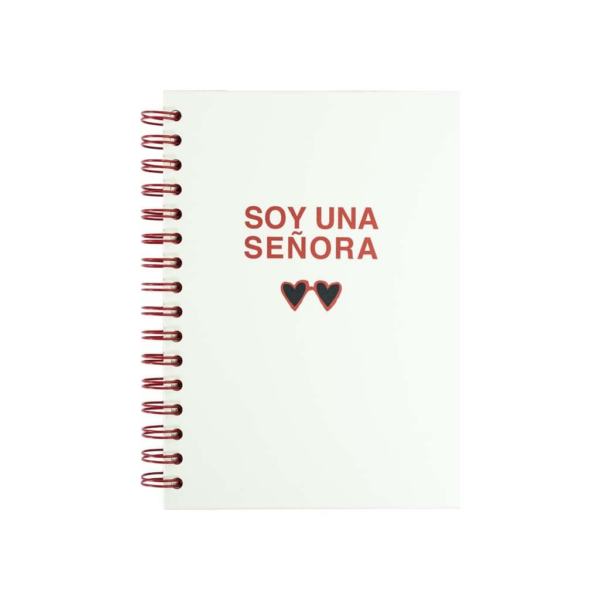 CUADERNO SOY UNA SEÑORA