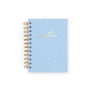 CUADERNO MINI AZUL CALMA.PUNTOS