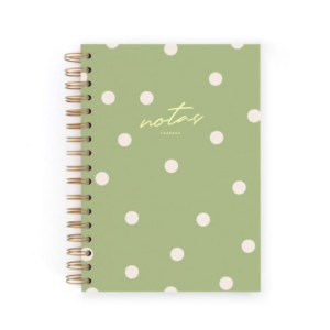 CUADERNO A5 MATCHA.PUNTOS