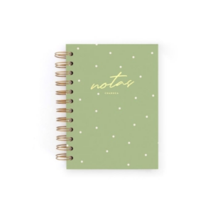 CUADERNO MINI MATCHA.PUNTOS