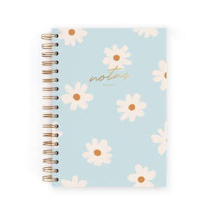 CUADERNO A5 FLORAL BLUE