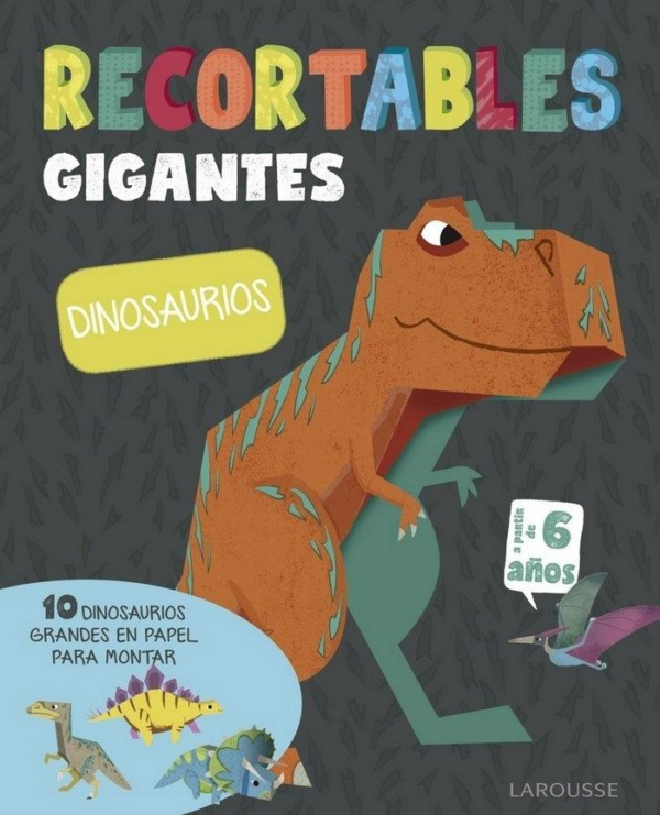 RECORTABLES GIGANTES DINOSAURIOS