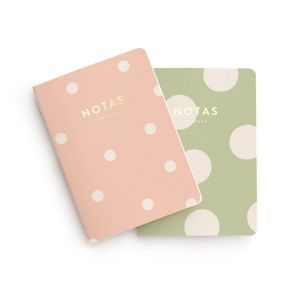 SET DE 2 LIBRETAS DE BOLSILLO.FRESA Y MATCHA