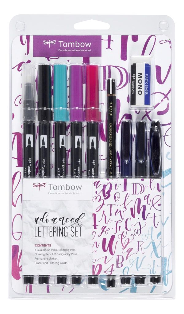 SET TOMBOW LETTERING SET ADVANCED