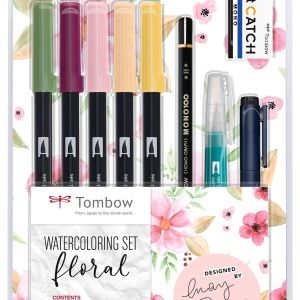 SET ROTULADORES TOMBOW FLORAL