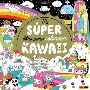 MI SUPER LIBRO PARA COLOREAR KAWAII