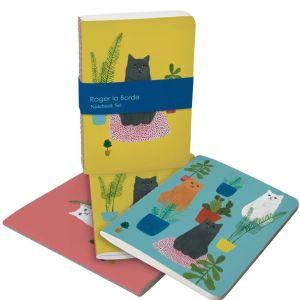 TRIO CUADERNOS A6 CHOUCHOU CHAT