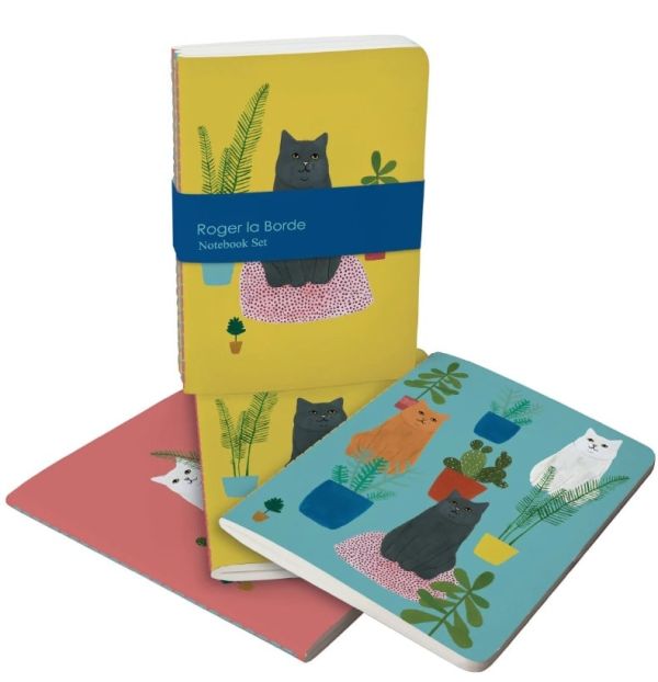 TRIO CUADERNOS A6 CHOUCHOU CHAT