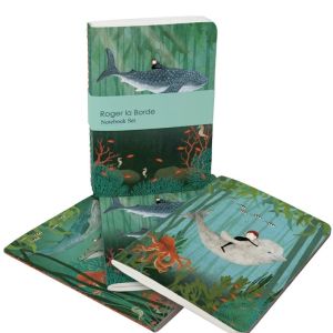 TRIO CUADERNOS A6 WHALE SONG