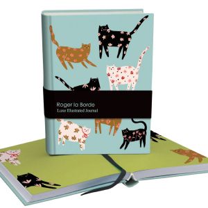 CUADERNO ILUSTRADO CINNAMON BLUE CATS