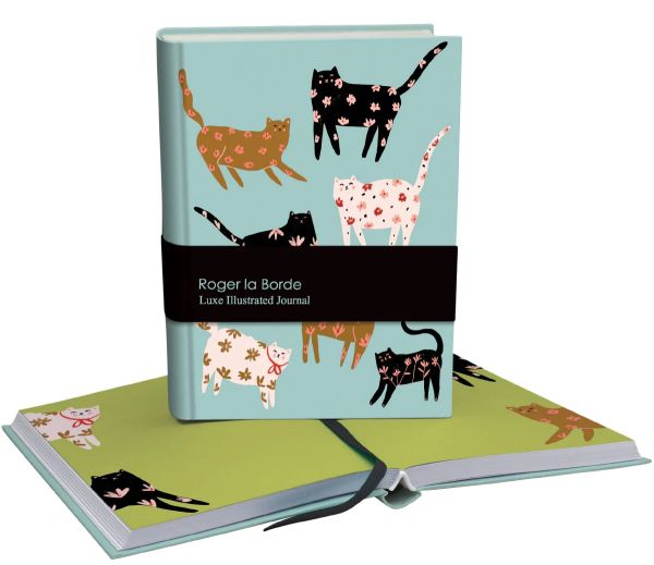 CUADERNO ILUSTRADO CINNAMON BLUE CATS