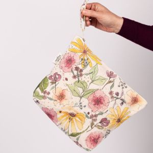 BOLSO DE MANO ESTAMPADO