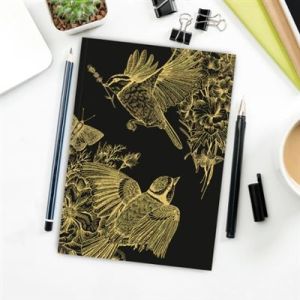 CUADERNO "GOLDEN BIRDS"