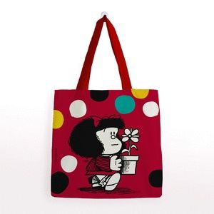 BOLSA ALGODON MAFALDA MINI PLANTA