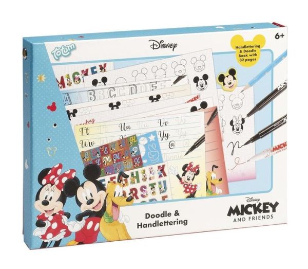 SUPER ESTUCHE LETTERING SET GARABATOS MICKEY