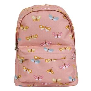 MOCHILA CON BOLSILLO TERMICO MARIPOSAS