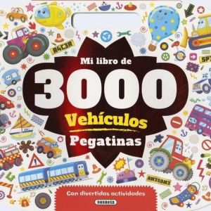 MI LIBRO DE 300 PEGATINAS VEHÍCULOS