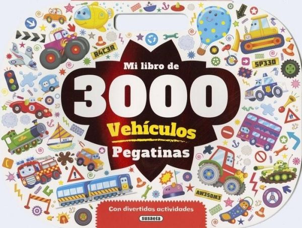 MI LIBRO DE 300 PEGATINAS VEHÍCULOS