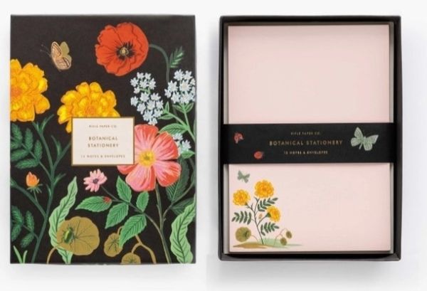 BOTANICAL SOCIAL STATIONERY SET