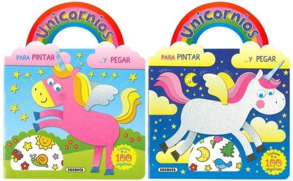 UNICORNIOS PARA PINTAR Y PEGAR