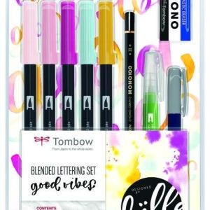 SET TOMBOW BLENDED LETTERING GOOD VIBES