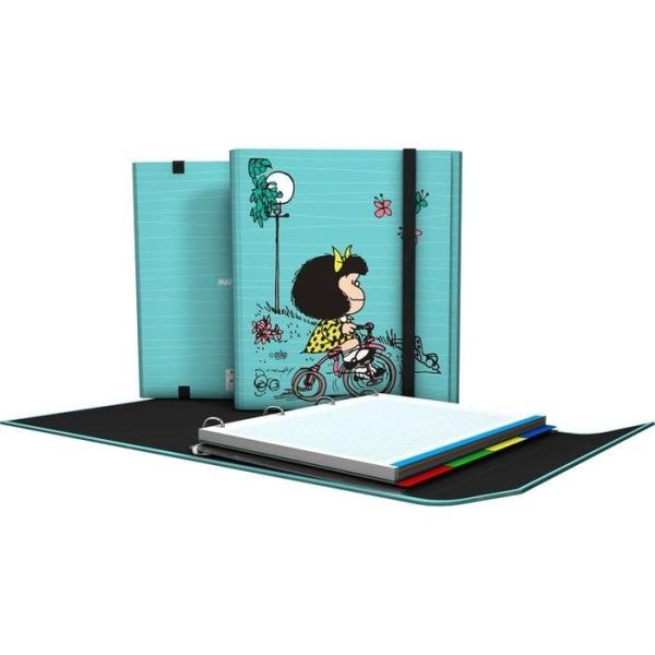 CARPEBOOK ANILLAS MAFALDA BICI