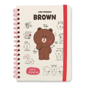 CUADERNO A5 BULLET LINE FRIENDS