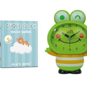 RELOJ DESPERTADOR CON MUSICA FROG