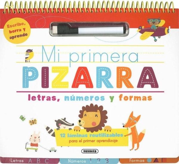 MI PRIMERA PIZARRA (LETRAS,NÚMEROS Y FORMAS)