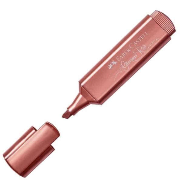 MARCADOR FABER TEXTLINER ROJO