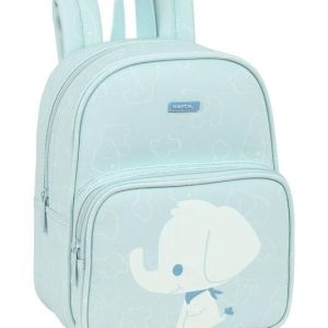 MOCHILA GUARDERÍA CON BOLSILLO FRONTAL ELEFANTE