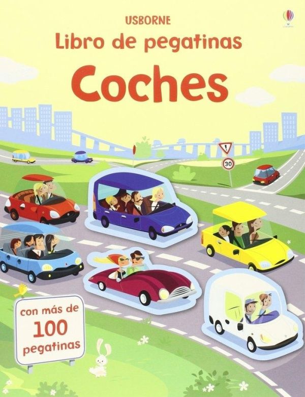 MI PRIMER LIBRO DE PEGATINAS COCHES