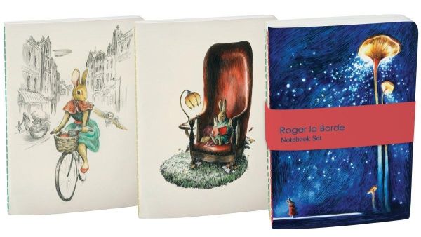 TRIO CUADERNOS A6 COSMIS RABBIT