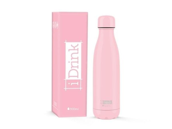 BOTELLA ACERO INOXIDABLE TERMICA PINK