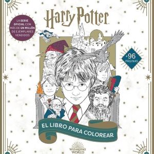 HARRY POTTER EL LIBRO OFICIAL PARA COLOREAR