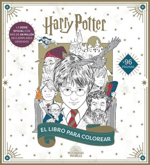 HARRY POTTER EL LIBRO OFICIAL PARA COLOREAR