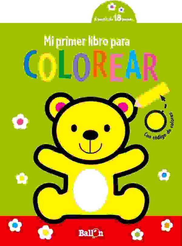 MI PRIMER LIBRO PARA COLOREAR OSITO