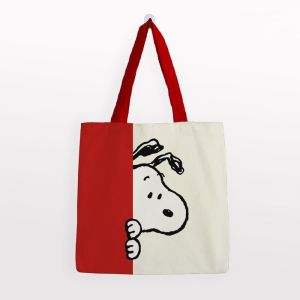 BOLSA ALGODÓN SNOOPY GRANDE