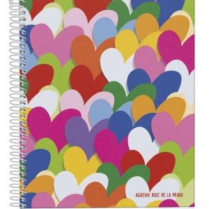 CUADERNO ANILLAS A5 CUORE AGATHA RUIZ DE LA PRADA