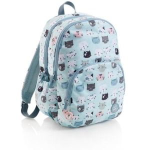 MOCHILA ESCOLAR DOBLE CATS RULES