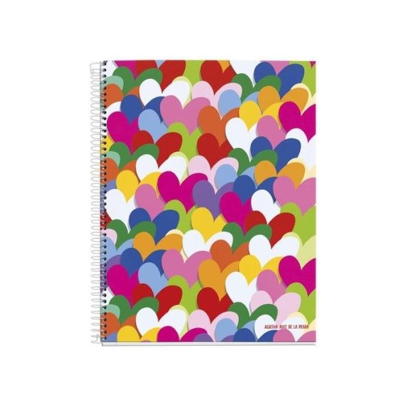 CUADERNO ANILLAS CUORE AGATHA RUIZ DE LA PRADA