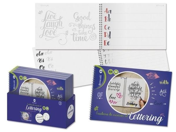 CUADERNO ESPIRAL LETTERING