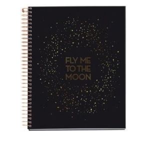 CUADERNO A5 GOLDEN BLACK