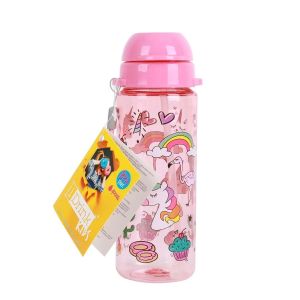 BOTELLA DE AGUA TRITAN UNICORNIO