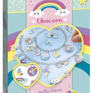 JUEGO CREA PULSERAS CON CHARMS UNICORN