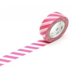 WASHI TAPE MT DECO STRIPE MAGENTA